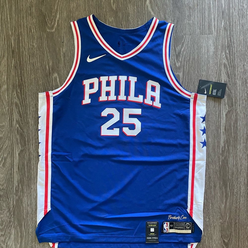 Nike authentic Ben Simmons 76ers jersey